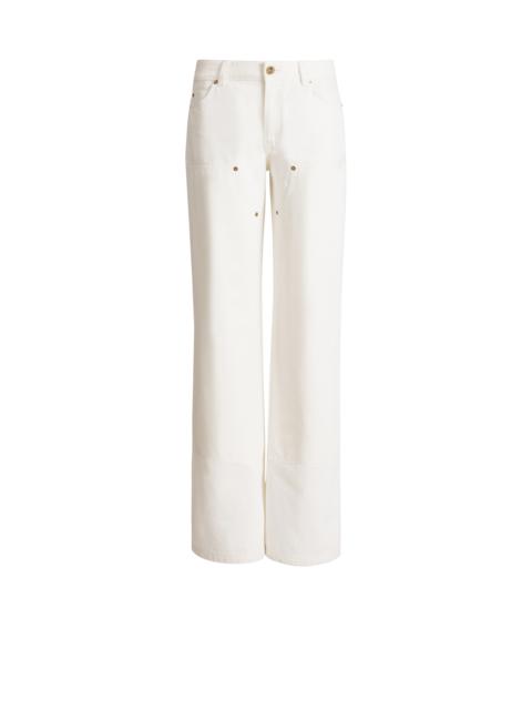 Balmain Loose-fit denim jeans