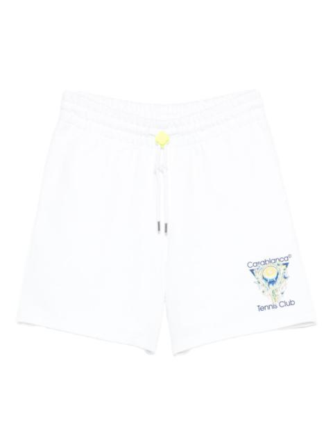 CASABLANCA Tennis Club Icon shorts