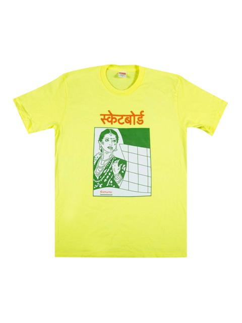 Supreme Bombay Tee 'Bright Yellow'