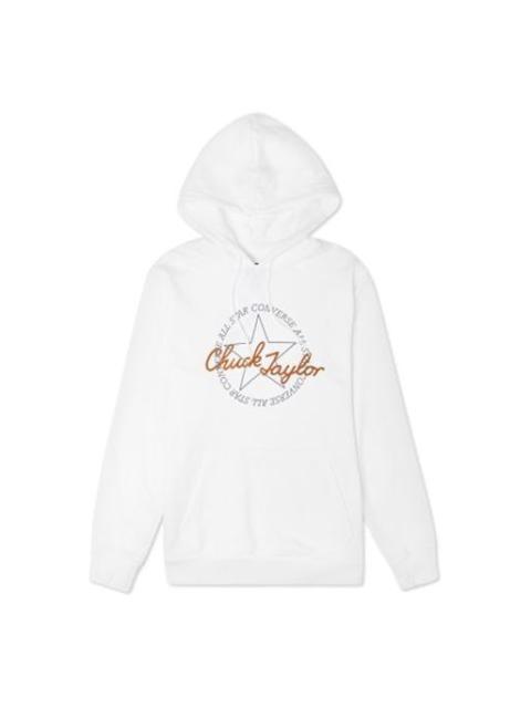 Converse Converse Deconstructed Chuck Patch Pullover Hoodie 'White' 10022265-A02