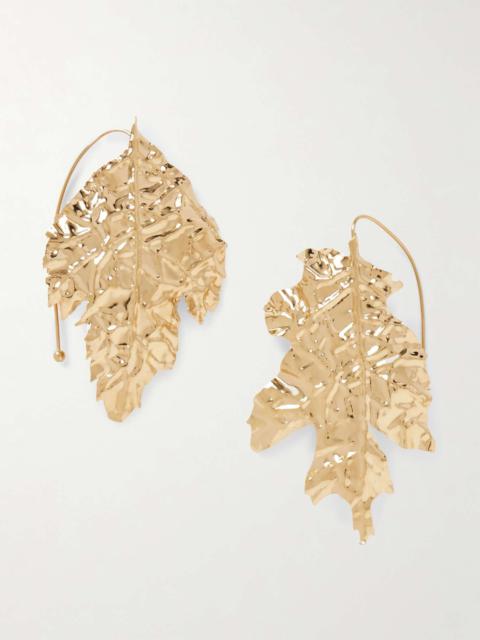 Gold-tone earrings