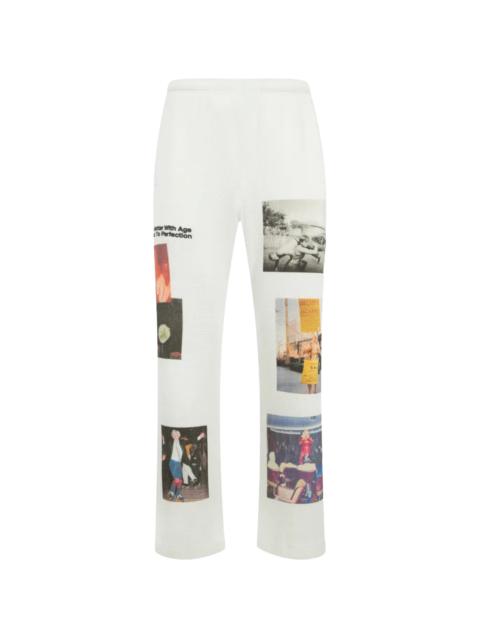 *Better With Age Ricky Waffle Sweatpants "White" BWA231