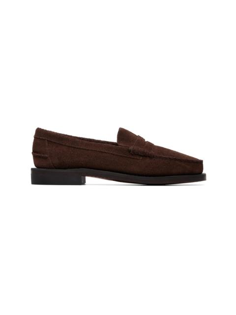 SEBAGO Brown Classic Dan Suede Loafers