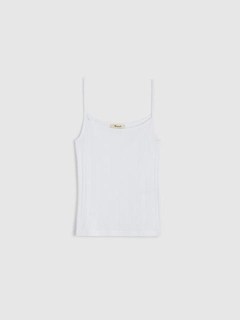 Madewell Layering Cami in Penny Pointelle