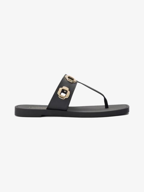Larroudé Milan S In Black PVC