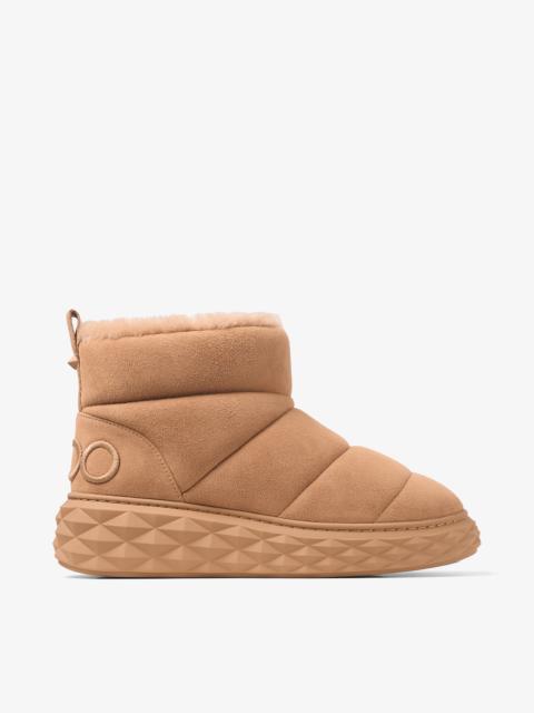 JIMMY CHOO Xan
Toffee Suede Ankle Boots with Shearling