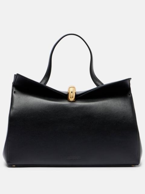 JACQUEMUS Valerie Small leather top-handle bag