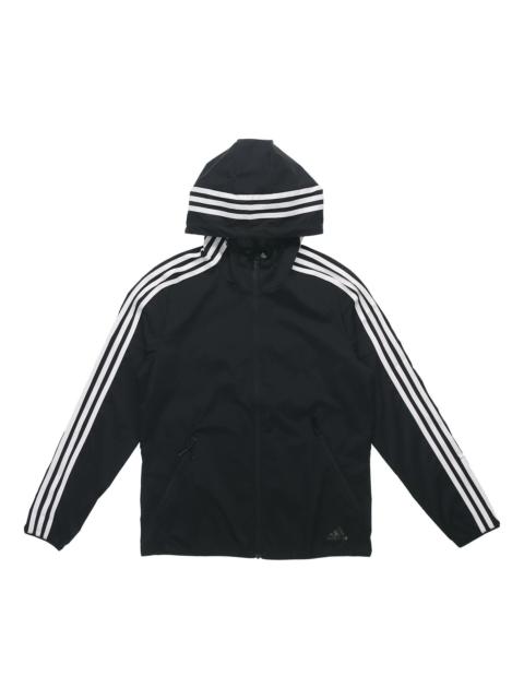 (WMNS) adidas Windbreaker 3S Jacket Black FT2888