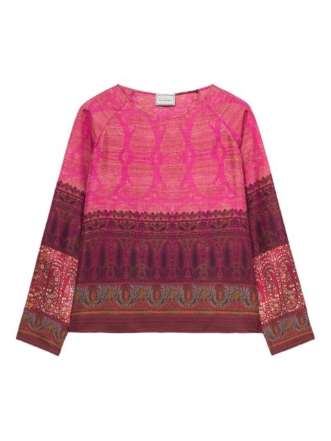 Pierre-Louis Mascia paisley-print shirt