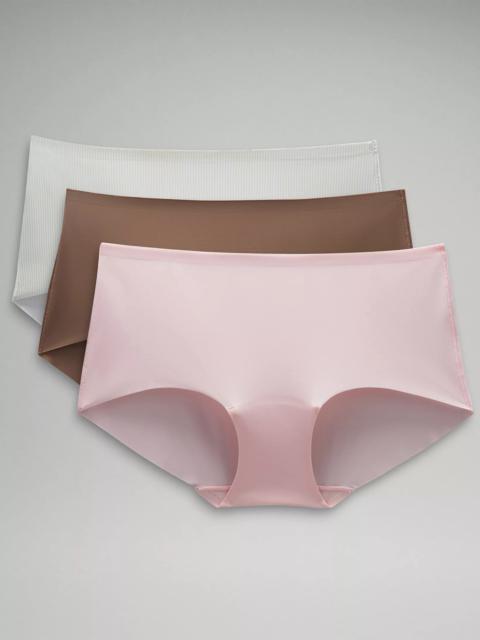 lululemon InvisiWear Mid-Rise Boyshort Underwear *3 Pack