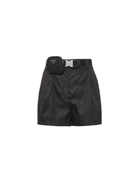 Prada Re-Nylon gabardine shorts