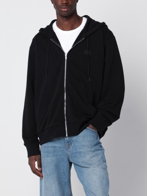 MM6 Maison Margiela Black hooded sweatshirt
