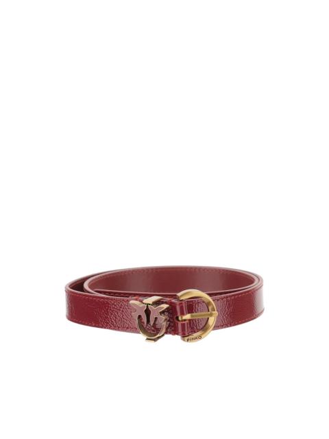 PINKO bird-detail buckle belt