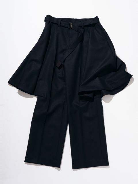 sacai Wool Flannel Pants