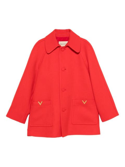 Valentino wool single-breasted coat