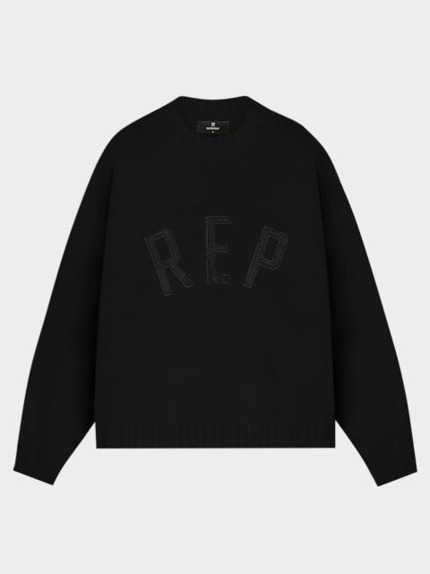 REPRESENT Men's REP Wool-Blend Knit Sweater