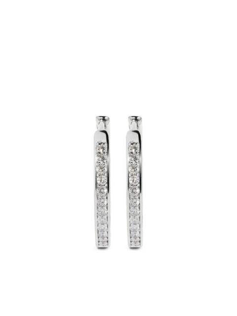 MONICA VINADER small Essential diamond hoop earrings