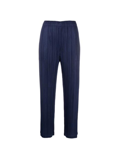 Pleats Please Issey Miyake Pleated straight-leg Trousers - Farfetch