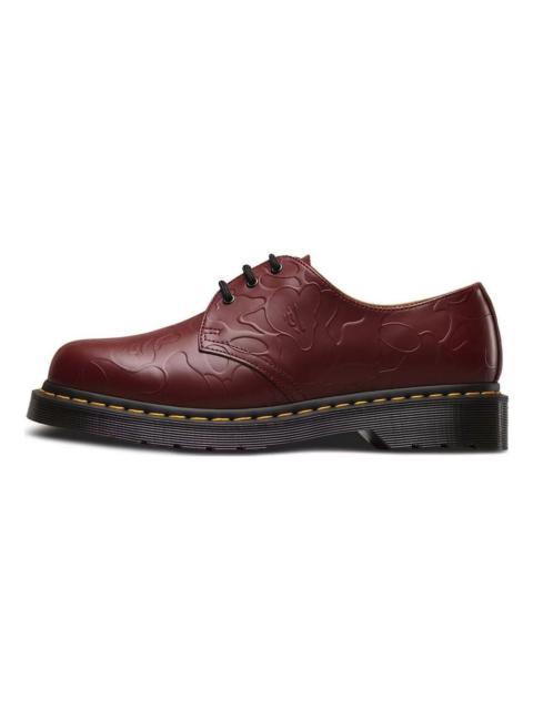 Dr. Martens Dr. Martens Emboss 1461 x A Bathing Ape 'Oxblood' 23569600