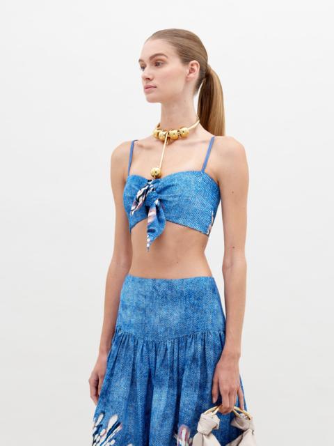 SILVIA TCHERASSI Wotton Crop Top