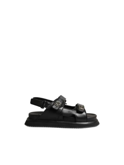 Dolce & Gabbana DG Logo touch-strap sandals