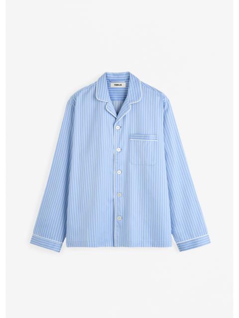TEKLA Tekla Sateen Pyjama Shirt - Polo Stripes