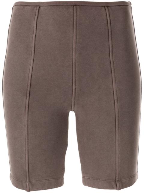 Alexander Wang high-waisted cotton cycling shorts