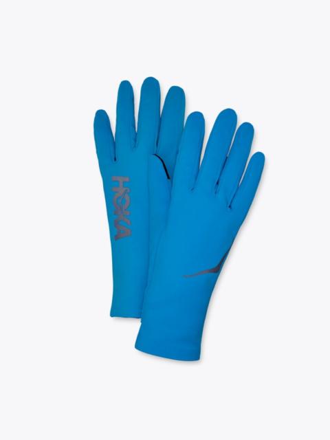 HOKA Airolite Run Gloves in Hoka Blue