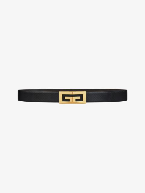 Givenchy 2G REVERSIBLE BELT IN MICRO 4G LEATHER