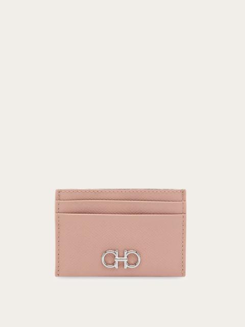 FERRAGAMO Gancini credit card holder