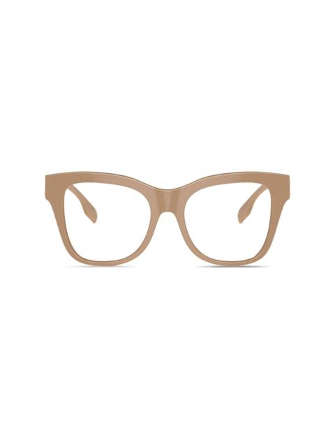 Burberry TB-motif square-frame glasses