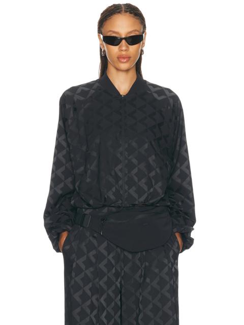 lululemon Monogram Satin Track Jacket