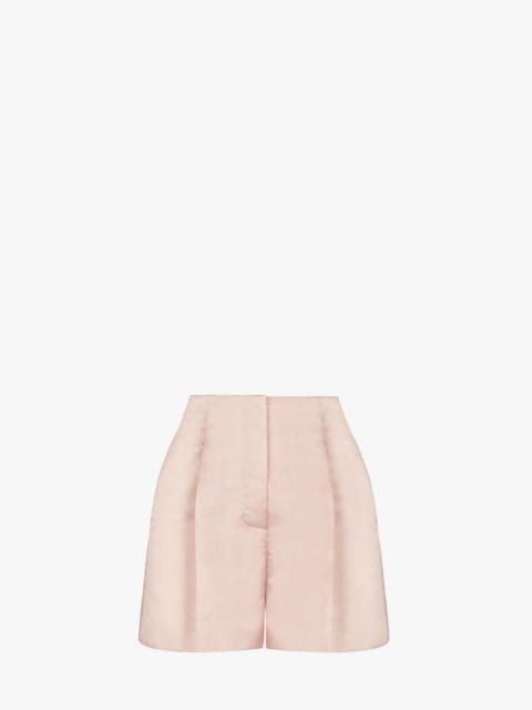FENDI Pink silk shorts