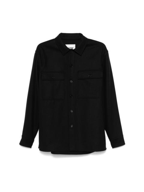 + virgin-wool shirt