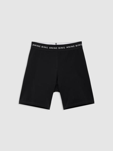 ANINE BING Dan Biker Short - Black