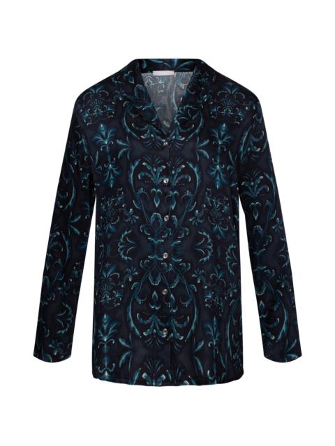 HANRO Marlene Collared Button Front Shirt