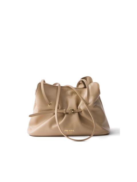 Prada small Dada leather tote bag