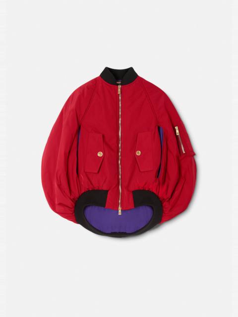 Cocoon Bomber Puffer Jacket