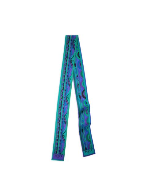 PUCCI printed silk scarf