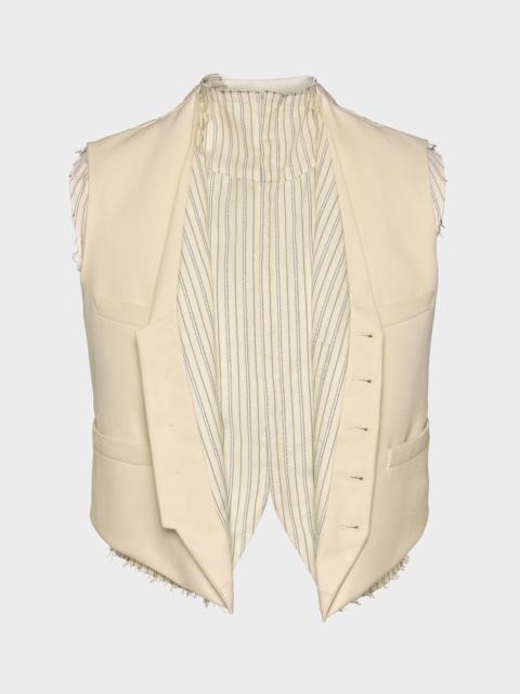 Maison Margiela Anonymity of the lining waistcoat