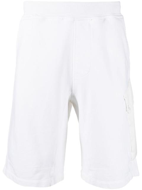 Ten C side flap-pocket detail shorts