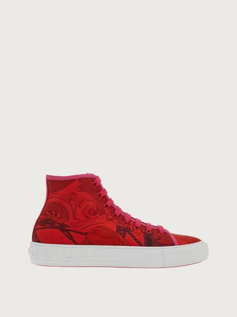 FERRAGAMO HIGH TOP SNEAKER