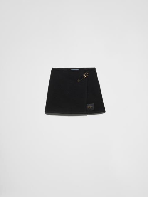 Prada Twill miniskirt