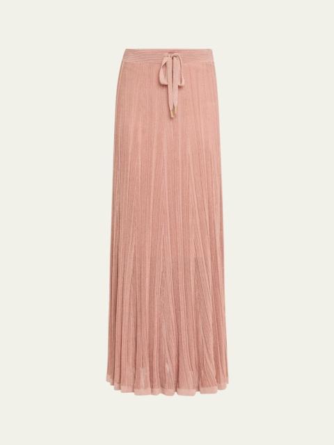 Zimmermann Lucky Metallic Maxi Skirt