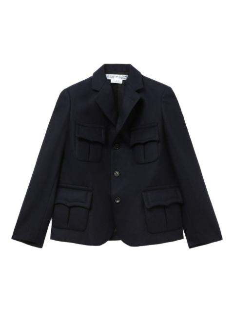 Comme des Garçons Comme des Garçons flap-pocket jacket