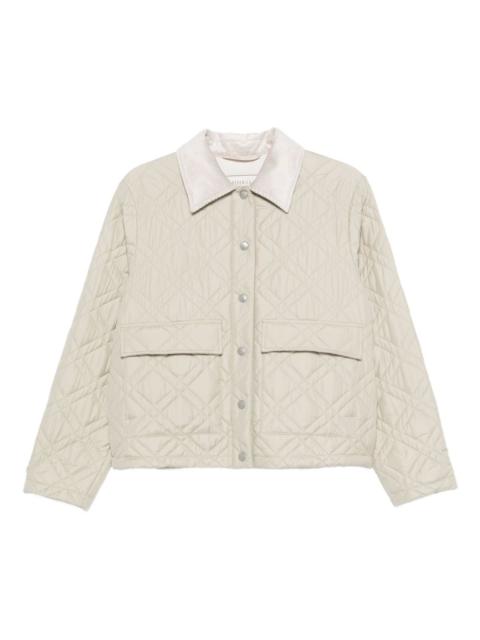 PESERICO quilted flap-pocket jacket