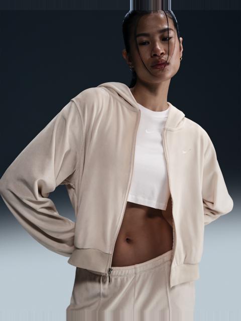 Nike Nike Sportswear Chill Knit Women's Loose Velour Full-Zip Hoodie