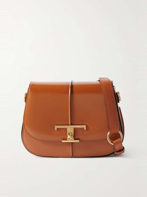 T Timeless mini embellished leather shoulder bag