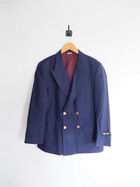 GUCCI Vintage GUCCI Uniform Double Breast Wool Gabardine Jacket