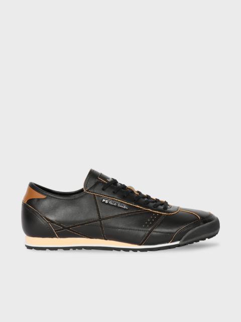 Paul Smith Black Leather 'Mestre' Trainers